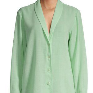 Tibi Long-Sleeve Wool Top